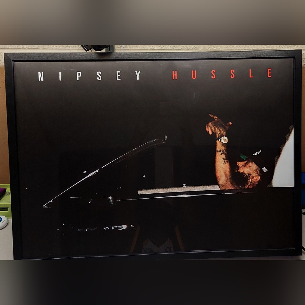 Nipsey Hussle Framed Poster